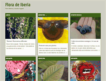 Tablet Screenshot of floradeiberia.com
